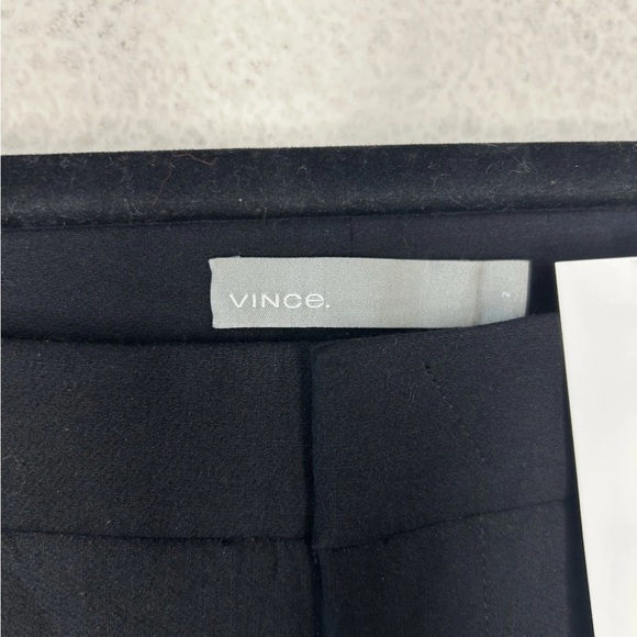 Vince Women’s Black Slim Ankle Pants Size 2 Stretch Cotton Blend Workwear - Picture 8 of 16